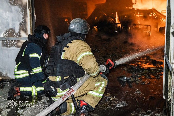 Новини Харкова: після атаки дронів у Холодногірському районі сталася пожежа